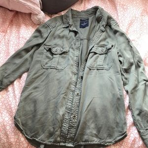 Boyfriend button down top